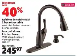 Home Hardware Izak pull down kitchen faucet offer