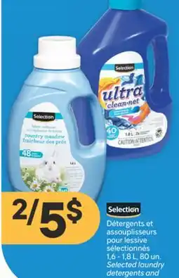 Brunet Selection Détergents et assouplisseurs pour lessive sélectionnés offer