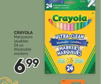 Brunet CRAYOLA Marqueurs lavables offer