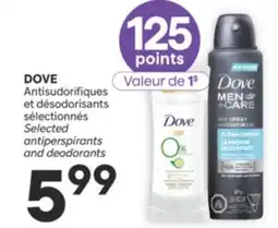 Brunet DOVE Antisudorifiques et désodorisants sélectionnés offer
