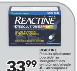 Brunet REACTINE Produits sélectionnés pour aider au soulagement des symptômes d'allergie offer