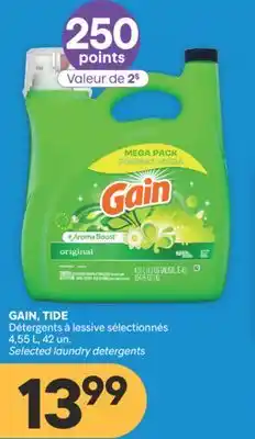 Brunet GAIN, TIDE Détergents à lessive sélectionnés offer