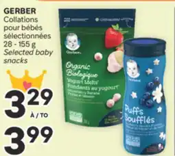 Brunet GERBER Collations pour bébés sélectionnées offer