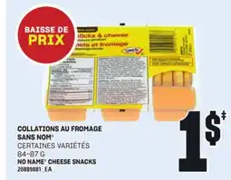 Provigo COLLATIONS AU FROMAGE SANS NOM , 84-87 G offer