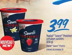 Provigo YOPLAIT SOURCE PROTEIN, (650 G) offer