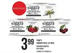 Provigo SIGGI'S YOGOURT SKYR, 4 X 100 G offer