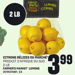 Provigo CITRONS DÉLICES DU MARCHÉ, 2 LB offer