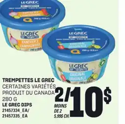 Provigo TREMPETTES LE GREC, 280 G offer