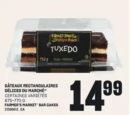 Provigo GÂTEAUX RECTANGULAIRES DÉLICES DU MARCHÉ offer