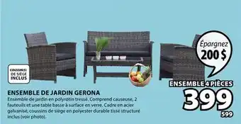 JYSK ENSEMBLE DE JARDIN GERONA offer