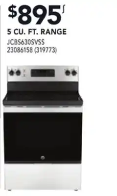 RONA GE 5 CU. FT. RANGE offer