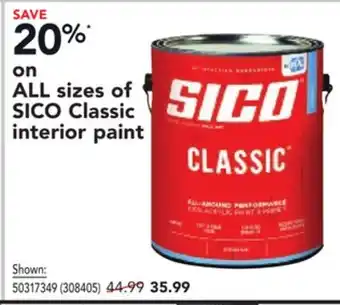 RONA SICO Classic Interior Paint offer