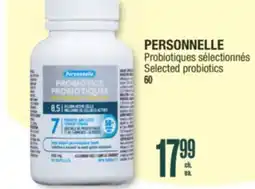 Jean Coutu PERSONNELLE Selected probiotics offer
