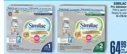 Jean Coutu SIMILAC Pro-Advance Ready to use offer