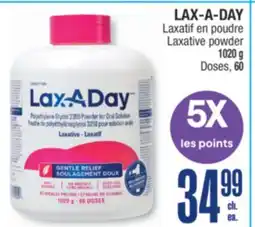 Jean Coutu LAX-A-DAY Laxative powder offer
