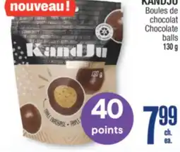 Jean Coutu KANDJU Chocolate balls offer