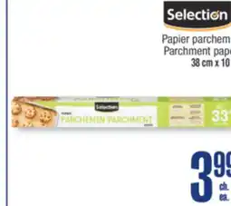 Jean Coutu SELECTION Parchment paper offer