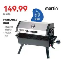 Pronature martin PORTABLE BBQ offer