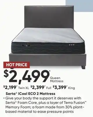 Dormez Vous Serta iCool ECO 2 Mattress offer