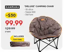 Pronature CAMPANA DELUXE CAMPING CHAIR offer