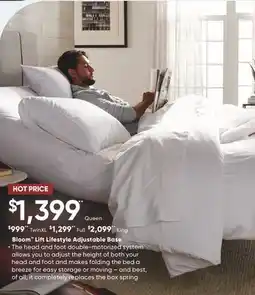 Dormez Vous Bloom Lift Lifestyle Adjustable Base offer