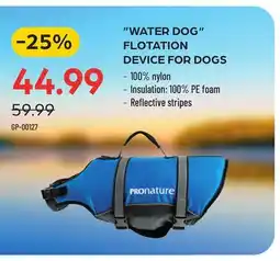 Pronature Pronature WATER DOG FLOTATION DEVICE FOR DOGS offer