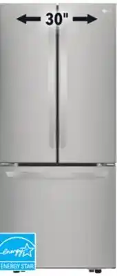 Réno Dépôt LG 22 CU. FT. REFRIGERATOR offer