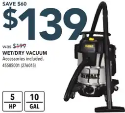 Réno Dépôt DEWALT WET/DRY VACUUM offer