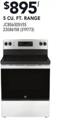 Réno Dépôt GE 5 CU. FT. RANGE offer