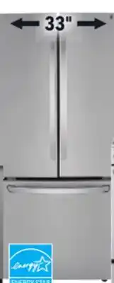 Réno Dépôt LG 25 CU. FT. REFRIGERATOR offer