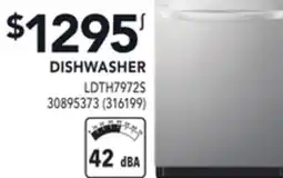 Réno Dépôt LG DISHWASHER offer