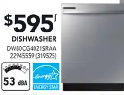 Réno Dépôt SAMSUNG DISHWASHER offer