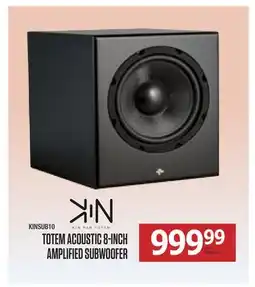 Centre Hi-Fi KIN TOTEM ACOUSTIC 8-INCH AMPLIFIED SUBWOOFER offer