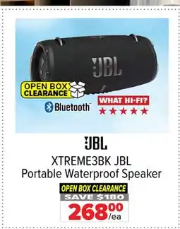 2001 Audio Video JBL Portable Waterproof Speaker offer