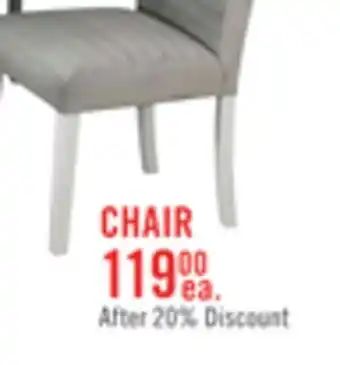 The Brick Garbo Dining Chair with Velvet Fabric, Wood - Grey offer