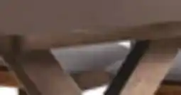 The Brick Plum Dining Table, Wood, Live-Edge Look, 70.75W- Nutmeg Brown offer