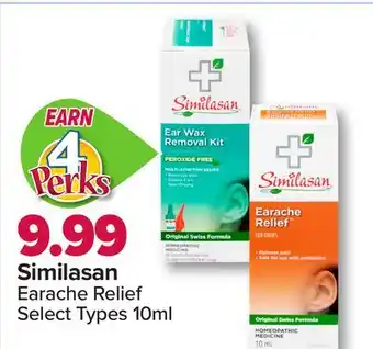 PharmaChoice Similasan Earache Relief offer