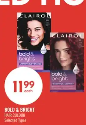 Shoppers Drug Mart BOLD & BRIGHT HAIR COLOUR offer