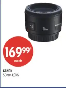 Shoppers Drug Mart CANON 50mm LENS offer
