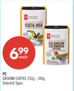 Shoppers Drug Mart PC GROUND COFFEE offer