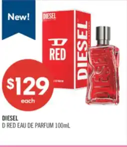 Shoppers Drug Mart DIESEL D RED EAU DE PARFUM offer