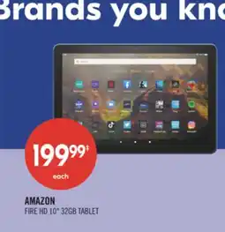 Shoppers Drug Mart AMAZON FIRE HD 10 32GB TABLET offer