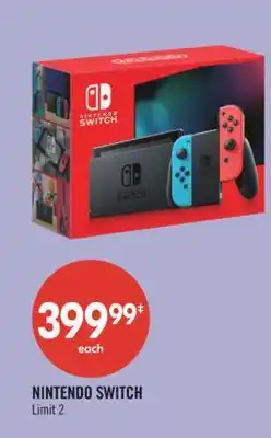 Shoppers Drug Mart NINTENDO SWITCH offer