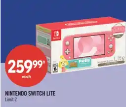 Shoppers Drug Mart NINTENDO SWITCH LITE offer