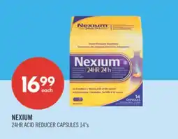 Shoppers Drug Mart NEXIUM 24HR ACID REDUCER CAPSULES offer