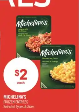 Shoppers Drug Mart MICHELINA'S FROZEN ENTREES offer
