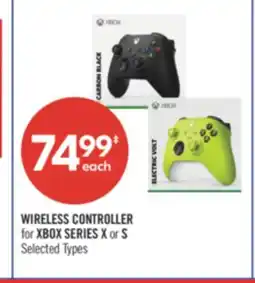 Shoppers Drug Mart WIRELESS CONTROLLER for XBOX SERIES X or S offer
