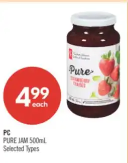 Shoppers Drug Mart PC PURE JAM offer