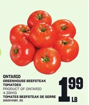 Independent City Market TOMATES BEEFSTEAK DE SERRE offer