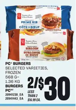 Independent City Market BURGERS PC, 568 G- 1.36 KG offer